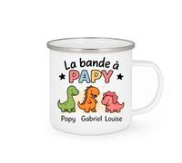 quotedazur - Mug Humour La Bande À Papy Gabriel Et Louise Cadeau Tasse Spécial Original Personnalisée Pour Unique Aimé