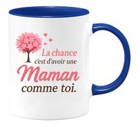 quotedazur - Mug Humour La Chance C'est D'avoir Une Maman Comme Toi. Idéal Cadeau Tasse Pour Amour Et Gratitude
