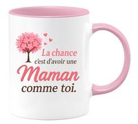 quotedazur - Mug Humour La Chance C'est D'avoir Une Maman Comme Toi. Idéal Cadeau Tasse Pour Amour Et Gratitude