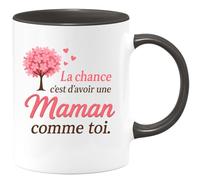 quotedazur - Mug Humour La Chance C'est D'avoir Une Maman Comme Toi. Idéal Cadeau Tasse Pour Amour Et Gratitude