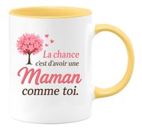 quotedazur - Mug Humour La Chance C'est D'avoir Une Maman Comme Toi. Idéal Cadeau Tasse Pour Amour Et Gratitude