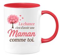 quotedazur - Mug Humour La Chance C'est D'avoir Une Maman Comme Toi. Idéal Cadeau Tasse Pour Amour Et Gratitude