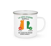 quotedazur - Mug Humour La Côte D'ivoire M'appelle, Refus De Répondre Cadeau Original Tasse Unique Pour Amoureux