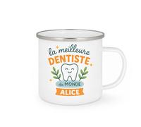 quotedazur - Mug Humour La Meilleure Dentiste Du Monde Alice Cadeau Tasse Unique Idéal Avec Personnalisée Pour Une Exceptionnelle