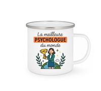 quotedazur - Mug Humour La Meilleure Psychologue Du Monde - Idée Cadeau Tasse Unique Pour Psy Exceptionnelle