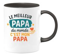 quotedazur - Mug Humour Le Meilleur Papa Du Monde C'est Mon Cadeau Parfait Idéal Pour Tasse Personnalisée Unique Et Originale