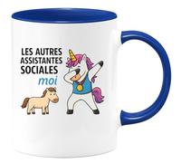 quotedazur - Mug Humour Les Autres Assistantes Sociales Cadeau Tasse Pour Femmes Dévouées Idée Originale D’Assistante Sociale Engagée