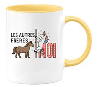 quotedazur - Mug Humour Les Autres Frères Moi Cadeau Original Tasse Frère Pour Moments Inoubliables