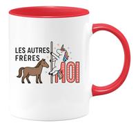quotedazur - Mug Humour Les Autres Frères Moi Cadeau Original Tasse Frère Pour Moments Inoubliables