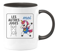 quotedazur - Mug Humour Les Autres Jugent, Moi Je Choisis Ma Voie Avec Confiance Cadeau Originale Tasse Humoristique Pour Femme, Idée Sympa Et Tendance