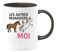 quotedazur - Mug Humour Les Autres Managers Moi Idée Cadeau Pour Manager, Tasse Originale Et Motivante