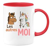 quotedazur - Mug Humour Les Autres Moi - Idée Cadeau Originale Avec Tasse Tendance Pour Elle