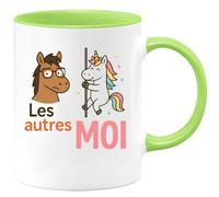 quotedazur - Mug Humour Les Autres Moi - Idée Cadeau Originale Avec Tasse Tendance Pour Elle
