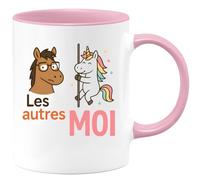 quotedazur - Mug Humour Les Autres Moi - Idée Cadeau Originale Avec Tasse Tendance Pour Elle