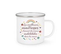 quotedazur - Mug Humour Les meilleures maîtresses laissent des traces indélébiles dans les cœurs - Cadeau Maîtresse Femme