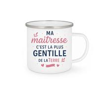 quotedazur - Mug Humour Ma Maîtresse C'est La Plus Gentille De Terre Cadeau Original Tasse Pour École