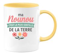 quotedazur - Mug Humour Ma Nounou C'est La Plus Gentille De Terre Cadeau Original Tasse Pour Moments Douceur