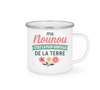 quotedazur - Mug Humour Ma Nounou C'est La Plus Gentille De Terre Cadeau Original Tasse Pour Moments Douceur