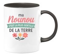 quotedazur - Mug Humour Ma Nounou C'est La Plus Gentille De Terre Cadeau Original Tasse Pour Moments Douceur