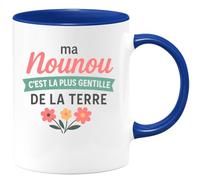quotedazur - Mug Humour Ma Nounou C'est La Plus Gentille De Terre Cadeau Original Tasse Pour Moments Douceur