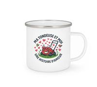 quotedazur - Mug Humour ma tondeuse et moi, une histoire d'amour - Cadeau Humour Homme