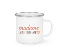 quotedazur - Mug Humour Madame Aide-Soignante Cadeau Parfait Pour Soin Et Dévouement Tasse Idéal Professionnelle Dévouée