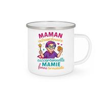 quotedazur - Mug Humour Maman Extraordinaire, Mamie Exceptionnelle, Femme Formidable Tasse Fête Des Grand-Mères, Annonce Grossesse, Cadeau Anniversaire Noël