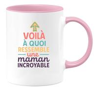 quotedazur - Mug Humour Maman Incroyable, Un Cadeau À Célébrer Chaque Jour Avec Amour Et Fierté Parfait Tasse Exceptionnelle Pour Toutes Les Occasions