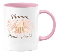 quotedazur - Mug Humour Maman Marie Amélie Cadeau Personnalisé Pour Attentionnée Original Tasse Personnalisée Unique Et Élégante