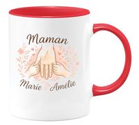quotedazur - Mug Humour Maman Marie Amélie Cadeau Personnalisé Pour Attentionnée Original Tasse Personnalisée Unique Et Élégante