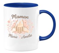 quotedazur - Mug Humour Maman Marie Amélie Cadeau Personnalisé Pour Attentionnée Original Tasse Personnalisée Unique Et Élégante