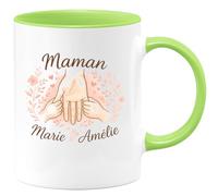 quotedazur - Mug Humour Maman Marie Amélie Cadeau Personnalisé Pour Attentionnée Original Tasse Personnalisée Unique Et Élégante