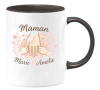 quotedazur - Mug Humour Maman Marie Amélie Cadeau Personnalisé Pour Attentionnée Original Tasse Personnalisée Unique Et Élégante