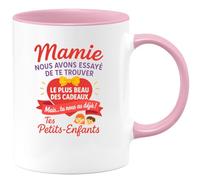 quotedazur - Mug Humour Mamie, Le Plus Beau Cadeau, C’Est Toi Déjà, Tes Petits-Enfants Unique Pour Tasse Personnalisée Pleine D’Amour