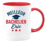 quotedazur - Mug Humour Meilleur Bachelier Eric Cadeau De Réussite Pour Un Étudiant Exceptionnel Idéal Tasse Personnalisée Bac Parfait
