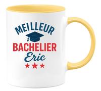 quotedazur - Mug Humour Meilleur Bachelier Eric Cadeau De Réussite Pour Un Étudiant Exceptionnel Idéal Tasse Personnalisée Bac Parfait