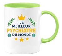 quotedazur - Mug Humour Meilleur Psychiatre Du Monde - Cadeau Tasse Unique Et Originale - Idée Cadeau Originale Tasse Pour Psychiatre Passionné Unique Et Pratique