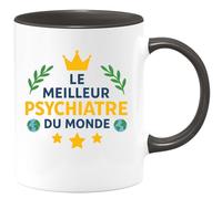 quotedazur - Mug Humour Meilleur Psychiatre Du Monde - Cadeau Tasse Unique Et Originale - Idée Cadeau Originale Tasse Pour Psychiatre Passionné Unique Et Pratique