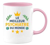 quotedazur - Mug Humour Meilleur Psychiatre Du Monde - Cadeau Tasse Unique Et Originale - Idée Cadeau Originale Tasse Pour Psychiatre Passionné Unique Et Pratique