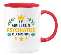 quotedazur - Mug Humour Meilleur Psychiatre Du Monde - Cadeau Tasse Unique Et Originale - Idée Cadeau Originale Tasse Pour Psychiatre Passionné Unique Et Pratique
