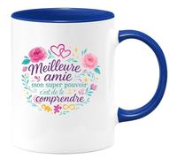 quotedazur - Mug Humour Meilleure amie : mon super pouvoir c'est de te comprendre - Cadeau Meilleure amie Femme