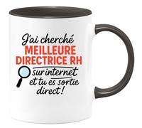 quotedazur - Mug Humour Meilleure Directrice Rh : Cadeau Parfait, Tasse Unique Pour Femme De Talent - Cadeau Parfait Tasse Originale Pour Directrice Rh Exceptionnelle