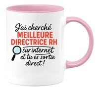 quotedazur - Mug Humour Meilleure Directrice Rh : Cadeau Parfait, Tasse Unique Pour Femme De Talent - Cadeau Parfait Tasse Originale Pour Directrice Rh Exceptionnelle