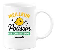 quotedazur - Mug Humour Meilleure Tasse Poussin Pour Un Cadeau Unique Et Tendre Idéal Originale Tous Vos Moments Chaleureux