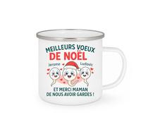 quotedazur - Mug Humour Meilleurs VœUx De Noël Et Merci Maman De Nous Avoir Gardés - Cadeau Parfait En Tasse Pour Maman Attentionnée