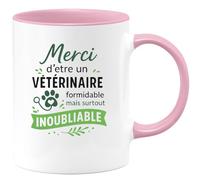 quotedazur - Mug Humour Merci D’être Un Vétérinaire Formidable Et Inoubliable Cadeau Original Tasse Pour Passionné Unique