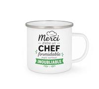 quotedazur - Mug Humour Merci D'être Un Chef Formidable Mais Surtout Inoubliable Cadeau Original Tasse Pour Père Ou Apprécié