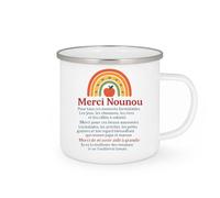 quotedazur - Mug Humour Merci Nounou Pour Ces Merveilleux Moments De Jeux, Rires, Câlins Et Souvenirs Précieux - Cadeau Original Tasse Nounou Souvenirs Et Moments Tendres
