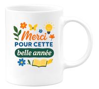 quotedazur - Mug Humour Merci Pour Cette Belle Année De Bonheur Et De Succès - Cadeau Tasse Élégante Pour Exprimer Gratitude Et Joie Toute L'année
