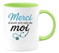 quotedazur - Mug Humour Merci Pour Tes Soins Et Ton Attention, Un Vrai Soutien Précieux Idéal Cadeau Maman Ou Amie Tasse Originale Touchante